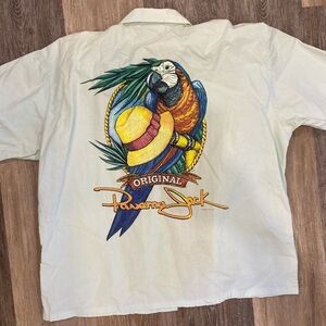 Vintage Panama Jack Beige Graphic Shirt